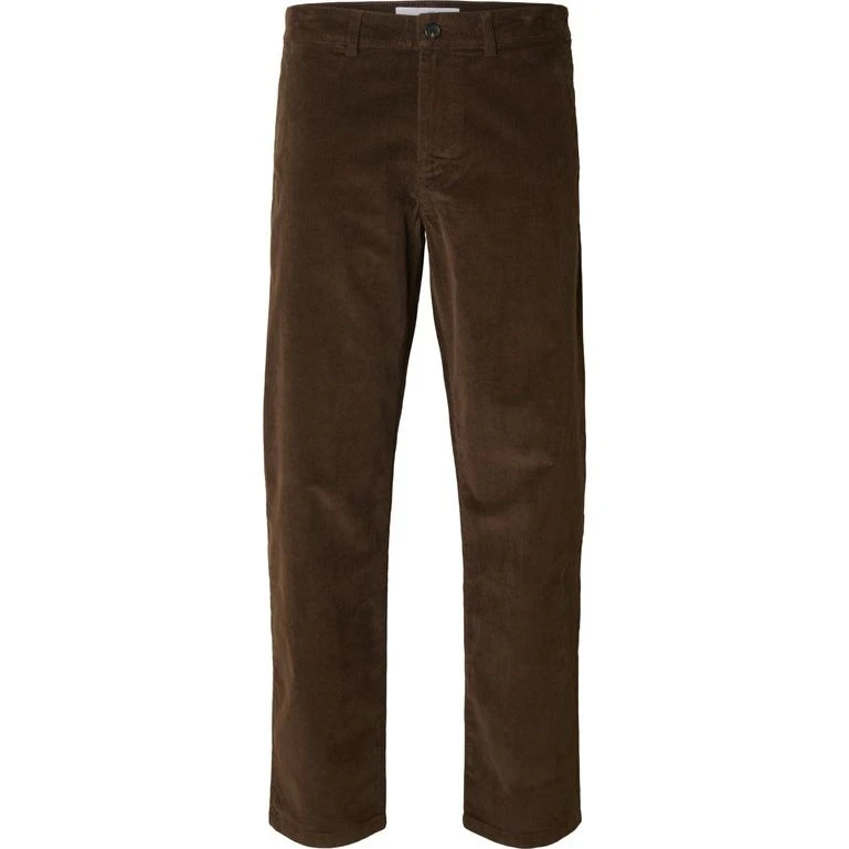 Selected SLH196 Straight Miles Cord Pants W