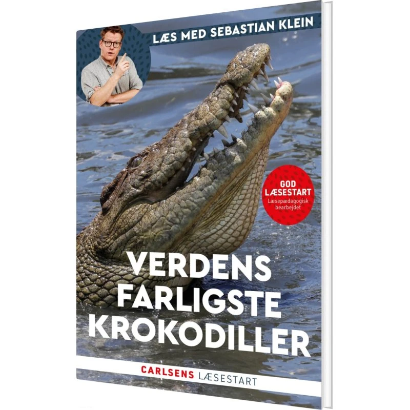 Læs med Sebastian Klein: Verdens farligste krokodiller (Hardcover)