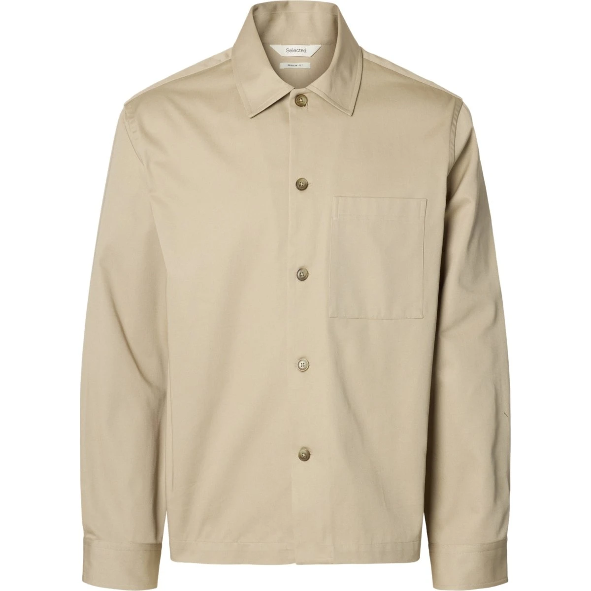 SELECTED Overgangsjakke SLHTate i beige