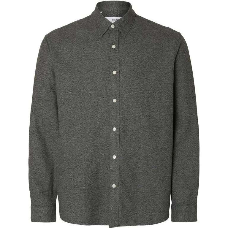 SLHREGNOAH Brushed Twist Skjorte Langærmet