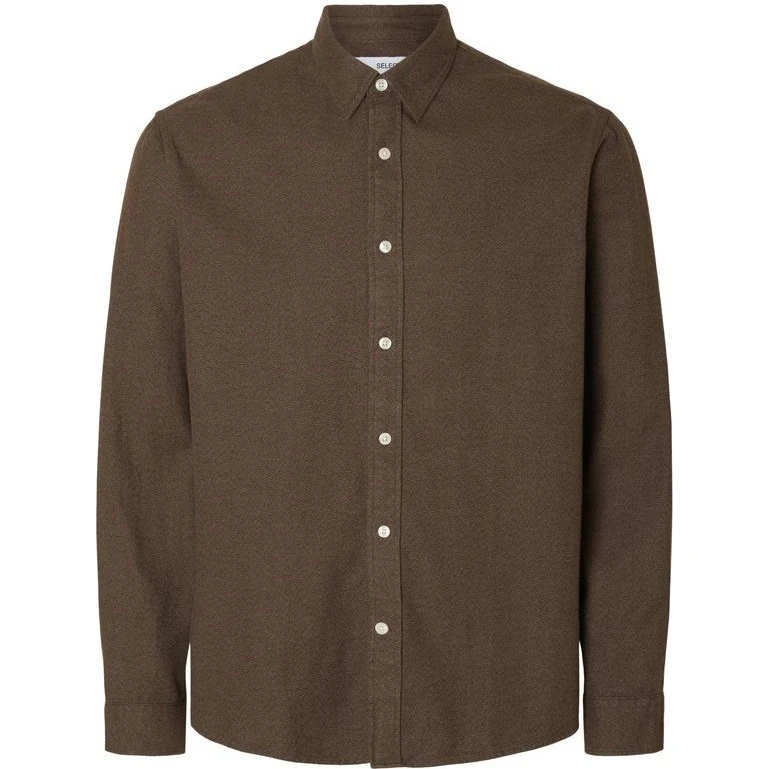 SLHREGNOAH Brushed Twist Shirt LS N