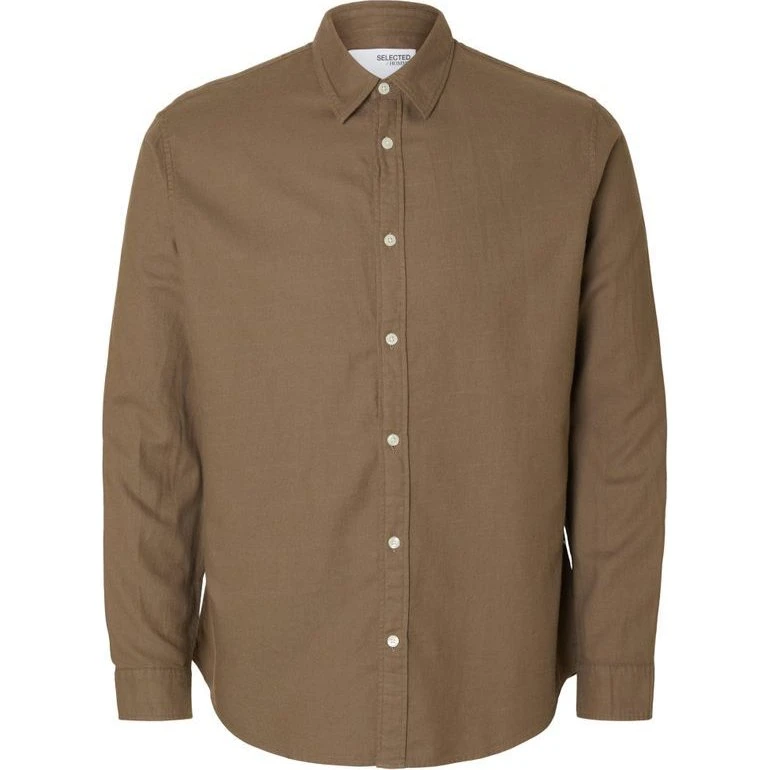 SLHSLIMOWEN Flannel Skjorte med lange ærmer