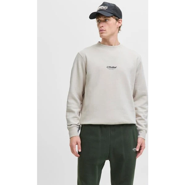 Jack & Jones Jjesoho Sweatshirt Soho - Grå