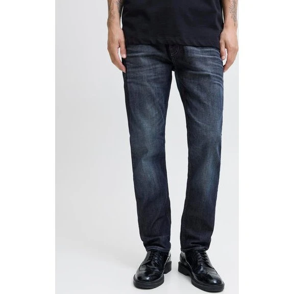 Jack & Jones Jjimike Jjoriginal Jeans - Mørkeblå Tapered Fit