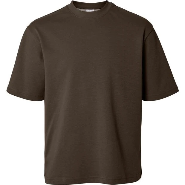 Selected Oscar Loose Fit O-neck T-shirt