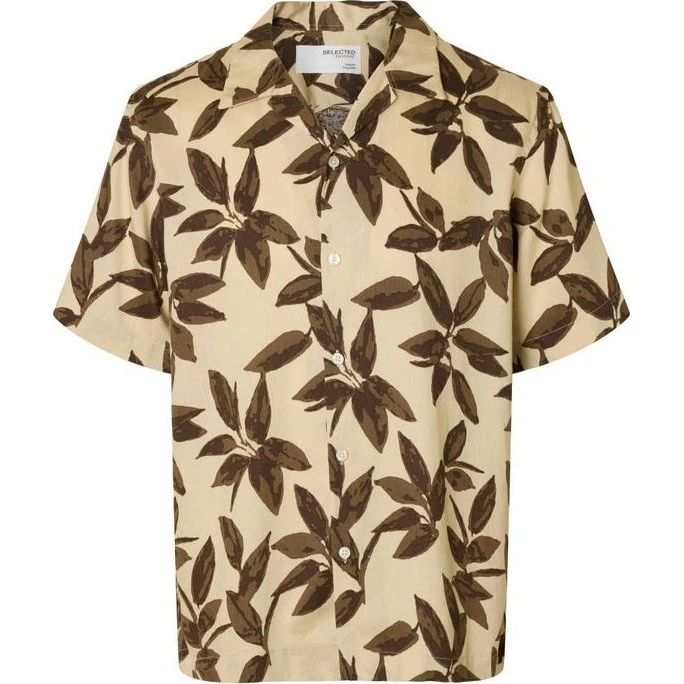 Selected SLHREGNOA Mix Shirt SS Resort