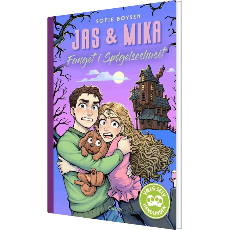 Jas & Mika - Fanget i Spøgelseshuset (Hardcover)