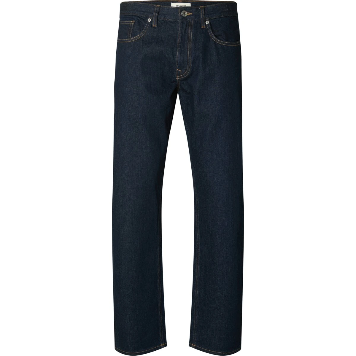 Selected Jeans Ben Kori Mørkeblå Straight Fit