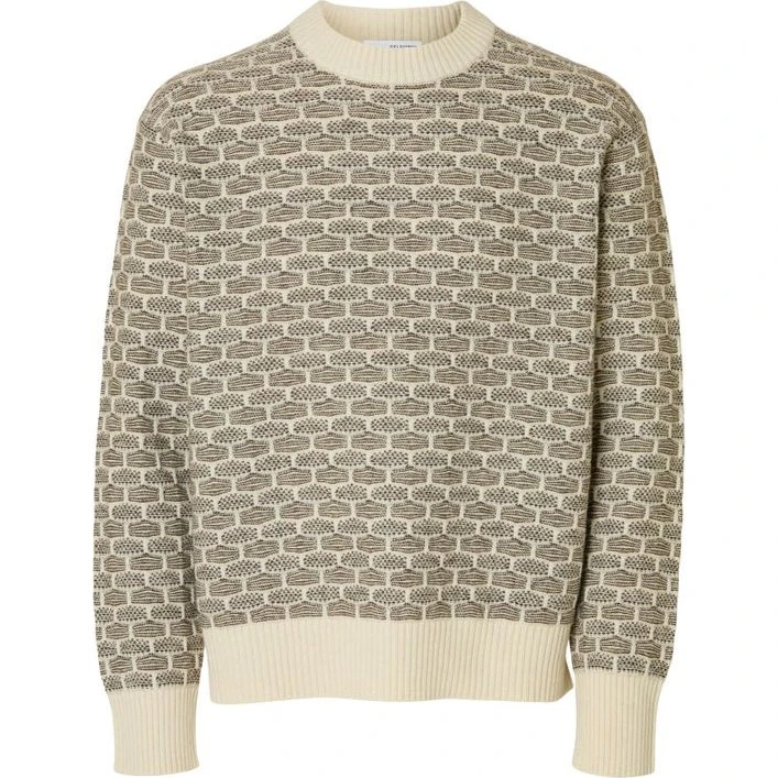 SLHKEITH LS Knit Relaxed Crew Neck
