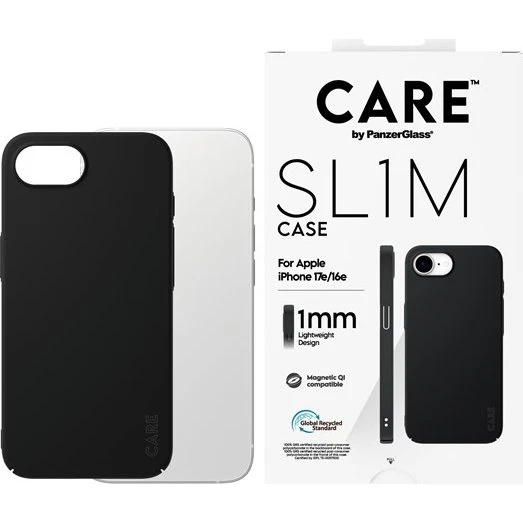 PanzerGlass CARE SL1M MagSafe Case til iPhone 17e & 16e - Sort