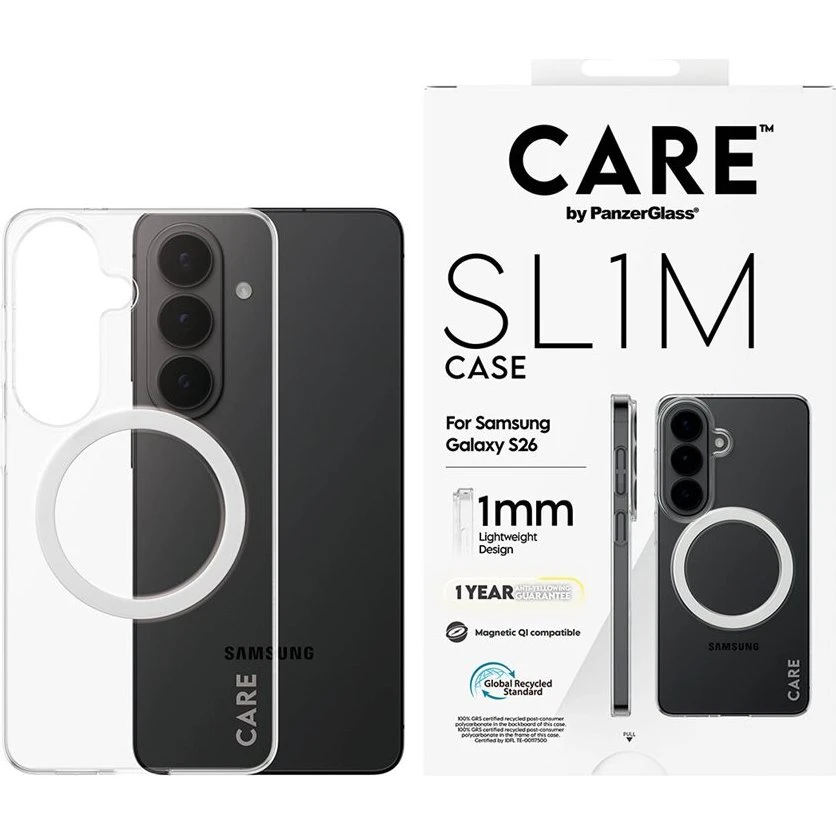 PanzerGlass CARE SL1M Beskyttelsescover til Samsung Galaxy S26
