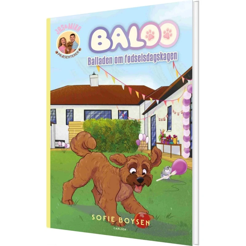 Baloo – Balladen om fødselsdagskagen (Børnebog, Hardcover)