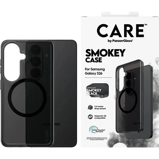 PanzerGlass CARE Urban Explorer Case til Samsung Galaxy S26 - Smokey Black
