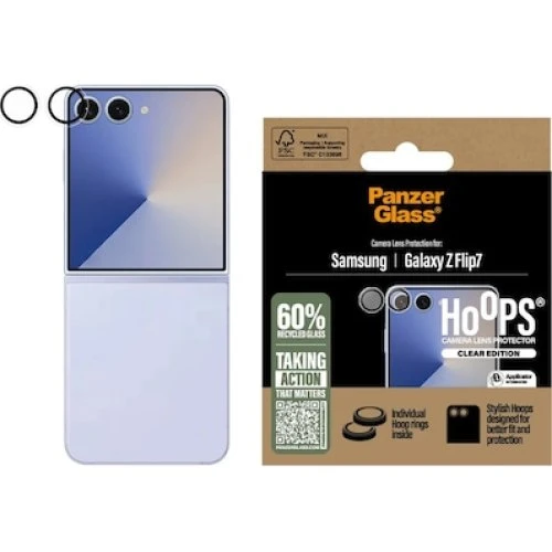 PanzerGlass Hoops Linsebeskytter til Samsung Galaxy Z Flip7/Flip8