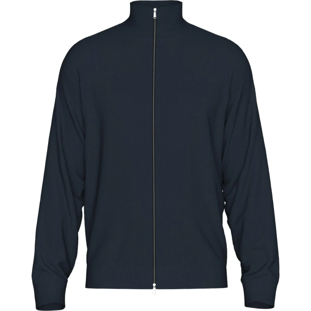 SELECTED Cardigan SLHDane Marin - Blød strik med lynlås