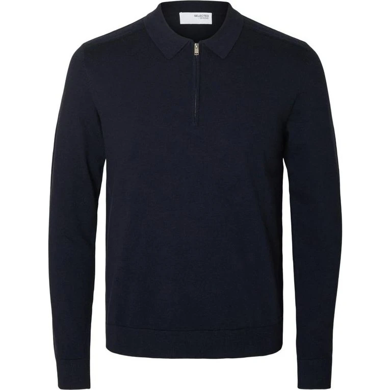 SLHBERG LS Half Zip Polo NOOS