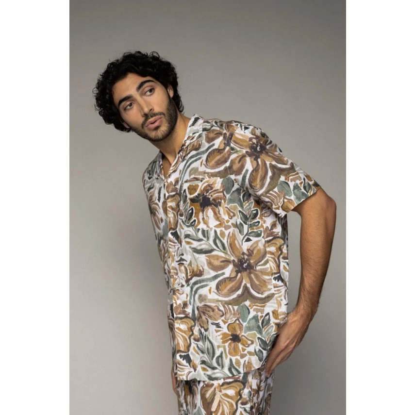 Mos Mosh MMGBabel Sun Linen SS Shirt