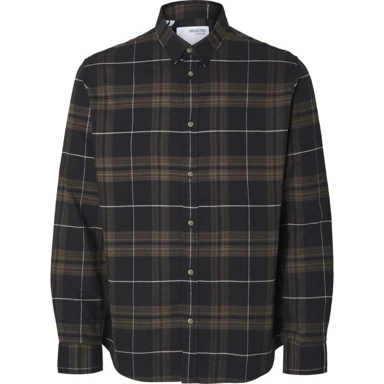 SLHSLIMOWEN Flannel Skjorte med lange ærmer