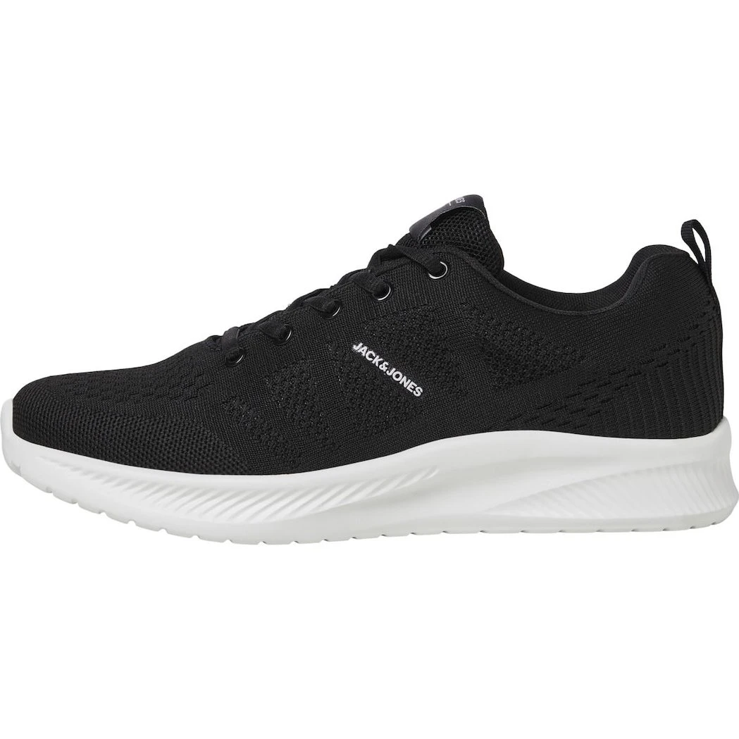JACK & JONES Sneaker low 'Croxley' sort/hvid