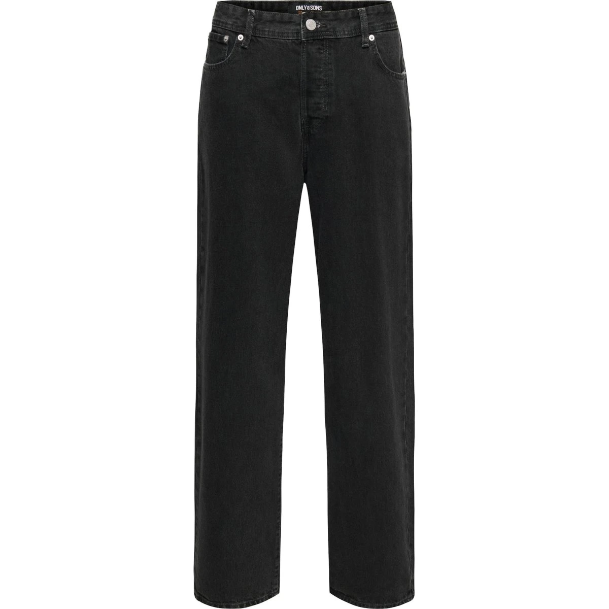 Only & Sons Skinny Jeans i sort - Raw Denim
