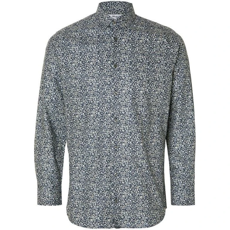 SLHSLIMSOHO Ethan AOP Langærmet T-shirt