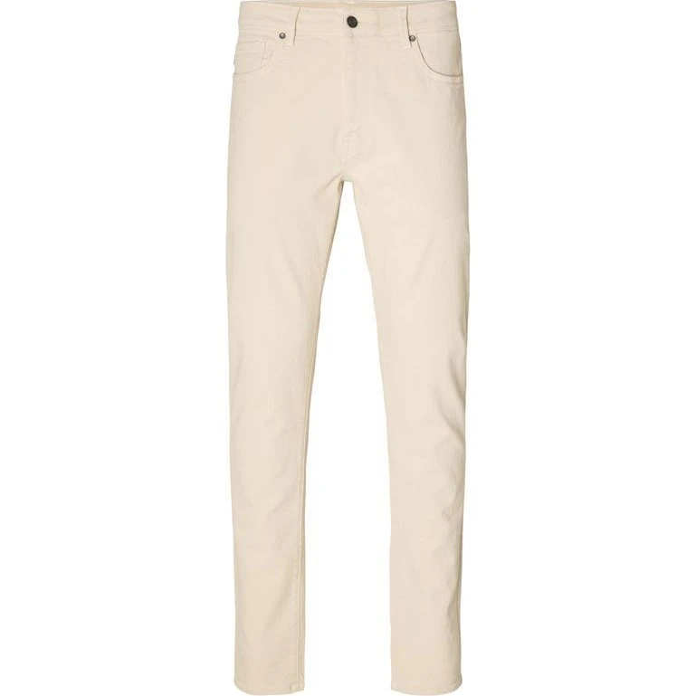 SLH175 SLIM LEON 6402 Ecru Soft Jeans
