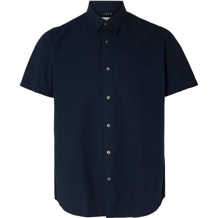 SLHREGNEW Linen Skjorte SS Class