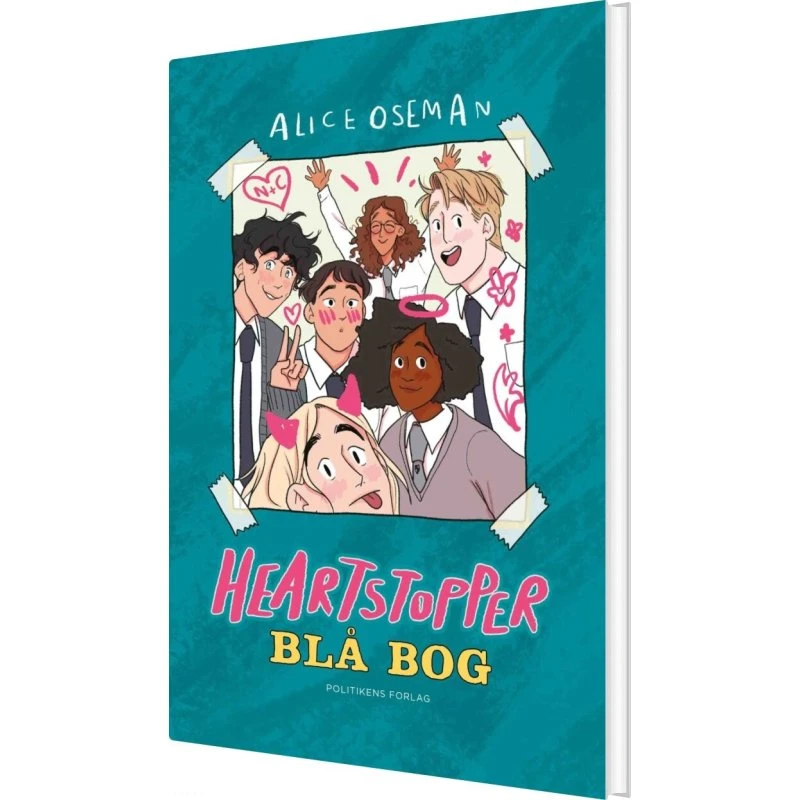 Heartstopper Blå Bog – Årbog (hardback)