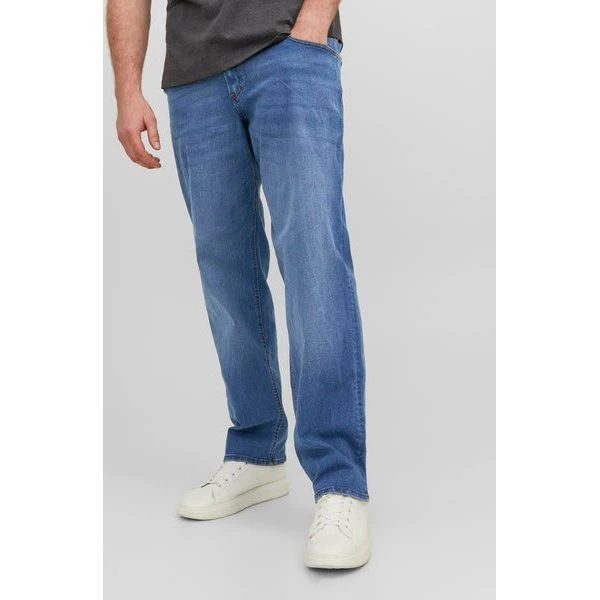 Jack & Jones Mike Plus Jeans - Blue Denim Tapered