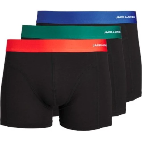 Jack & Jones 3-pak bambus trunks til herre - multifarvet