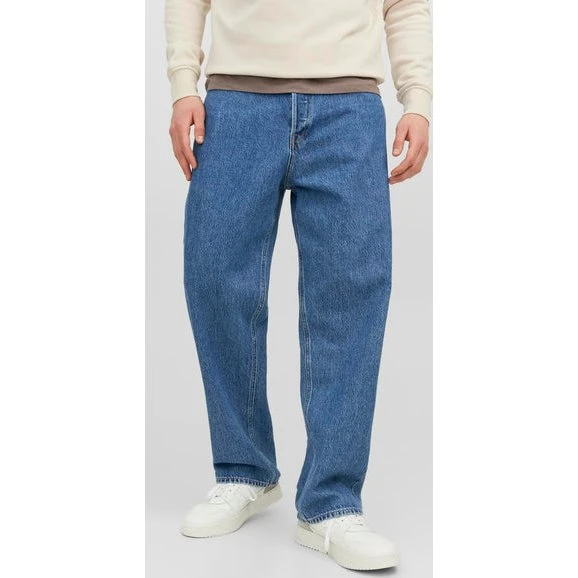 Jack & Jones Alex Baggie Jeans - Blue Denim - 34/34