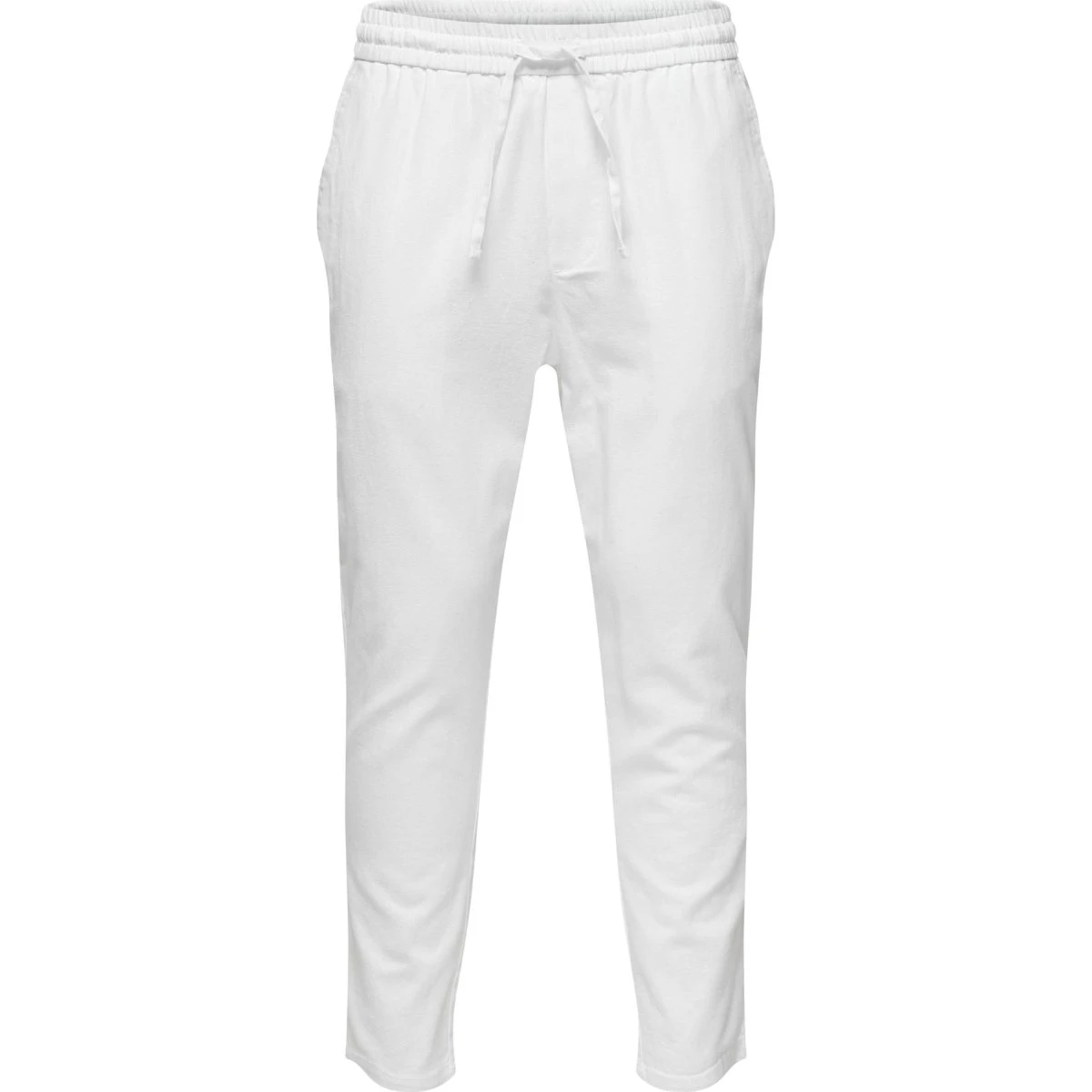 Only & Sons Onslinus Hvide Bukser - Tapered Crop