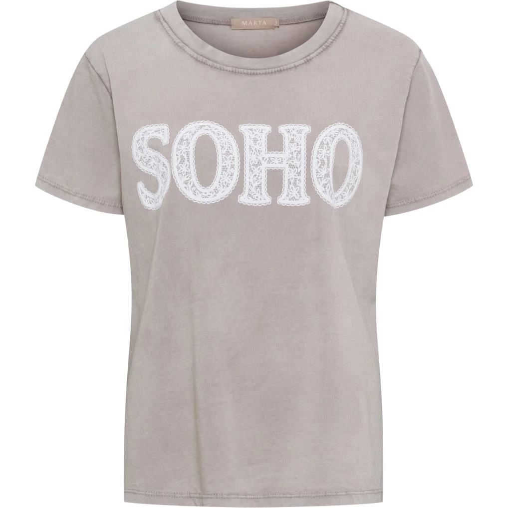Marta du Chateau Belina 22585 Soho T-shirt - Fango