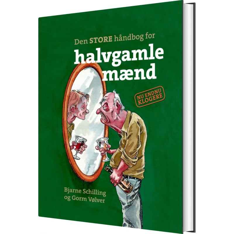 Den store håndbog for halvgamle mænd — humor (hardcover)