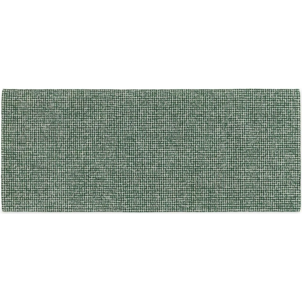 Normann Copenhagen Flick Gulvtæppe 80x200 Off White/Mørkegrøn