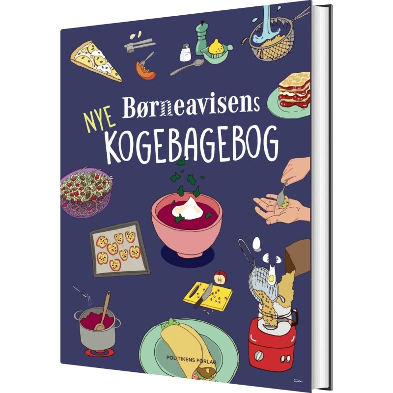 Børneavisens Nye Kogebagebog (Hardback)