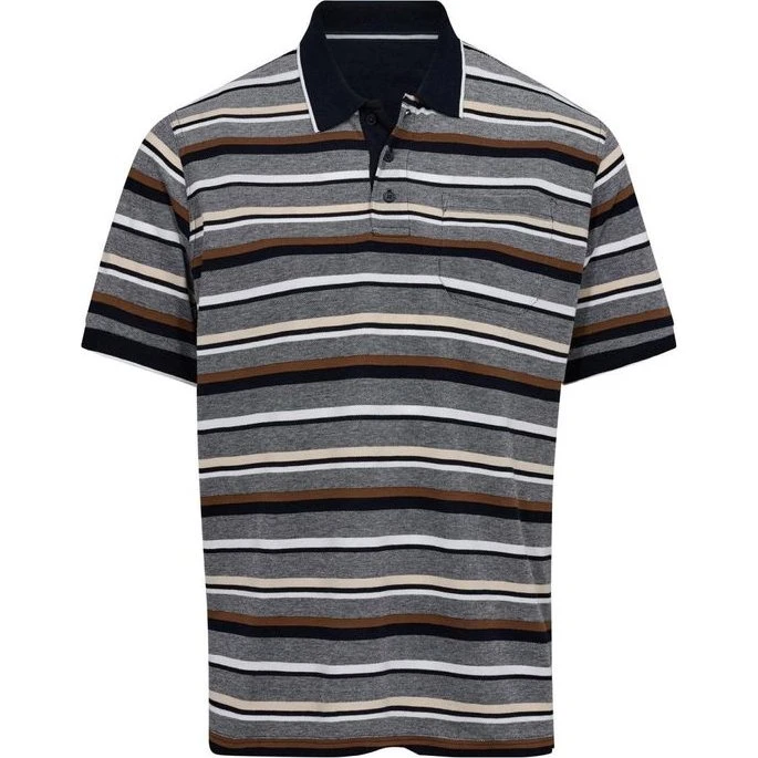 Striped polo