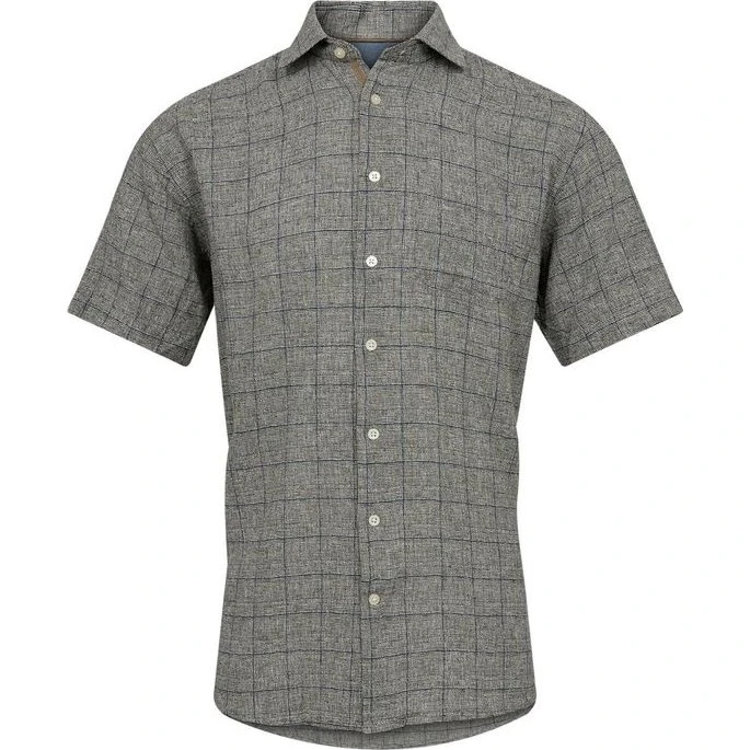 S/S Regular Fit Linen Skjorte