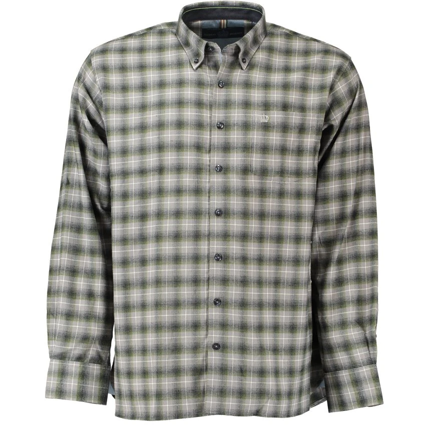 Thomas Regency Flannelskjorte til mænd i regular fit