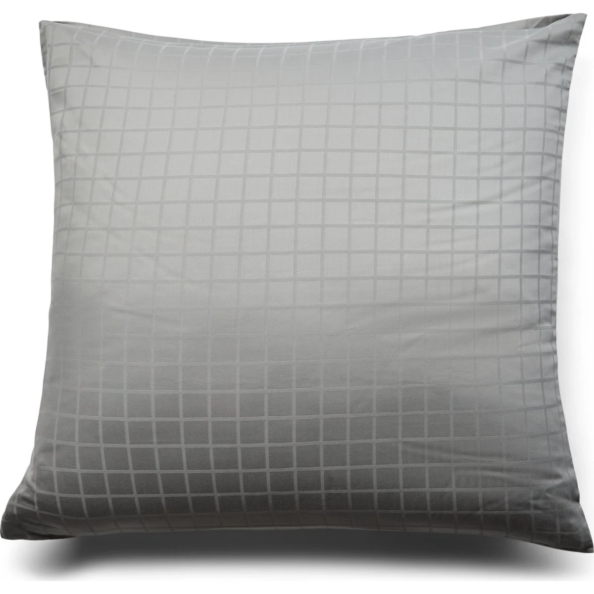 By Borg Pudebetræk 60x63 cm - Grå økologisk bomuldssatin