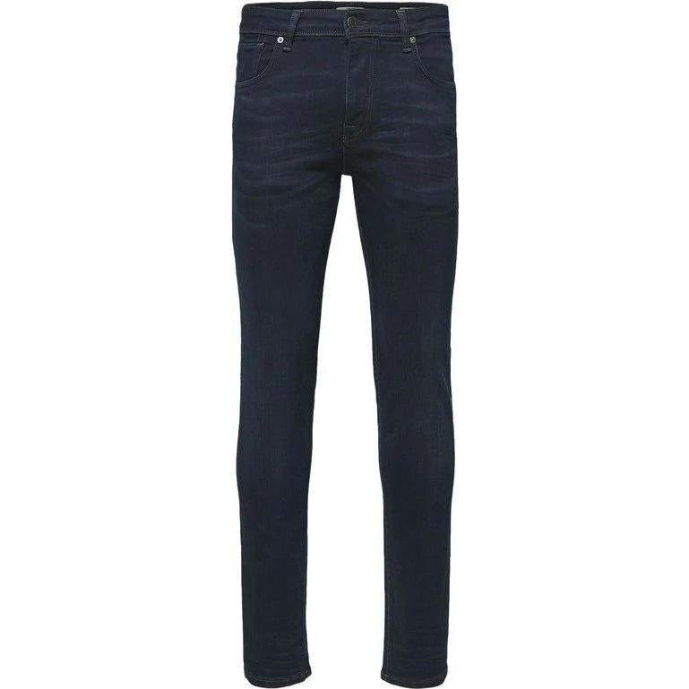 Selected Leon Slim Fit Jeans - Blå