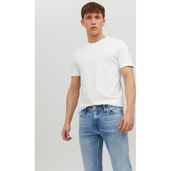 Jack & Jones JJEORGANIC Basic Tee SS O-Neck i sort