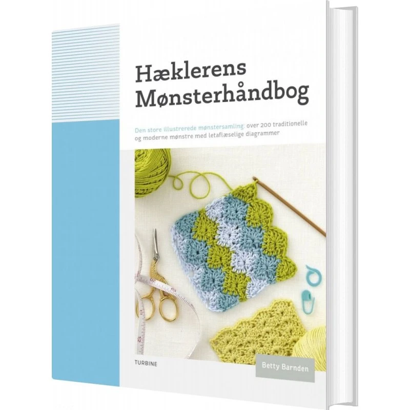 Hæklerens mønsterhåndbog – Betty Barnden (hardback)