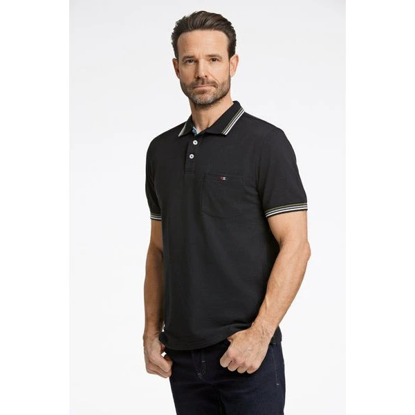 Bison Signature Polo Piqué S/S - Hvid
