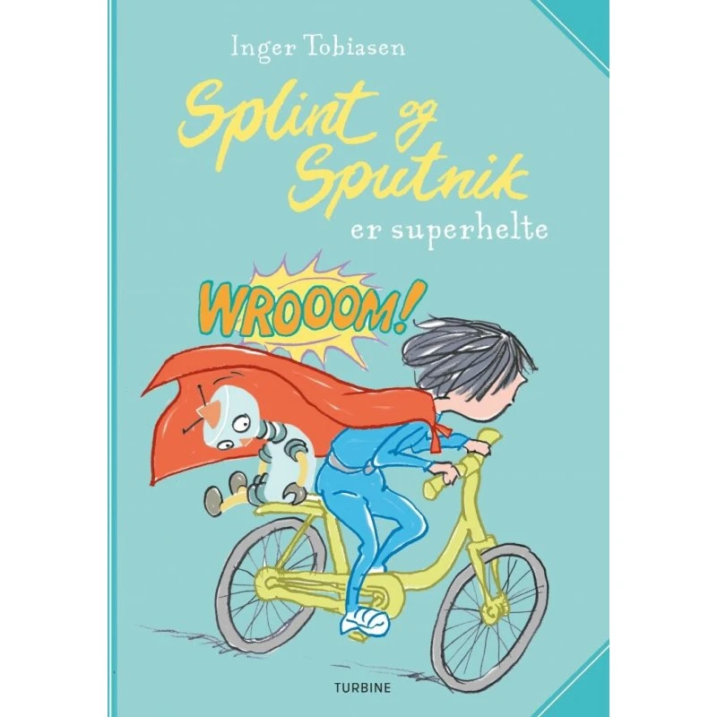 Splint og Sputnik er superhelte – billedbog af Inger Tobiasen