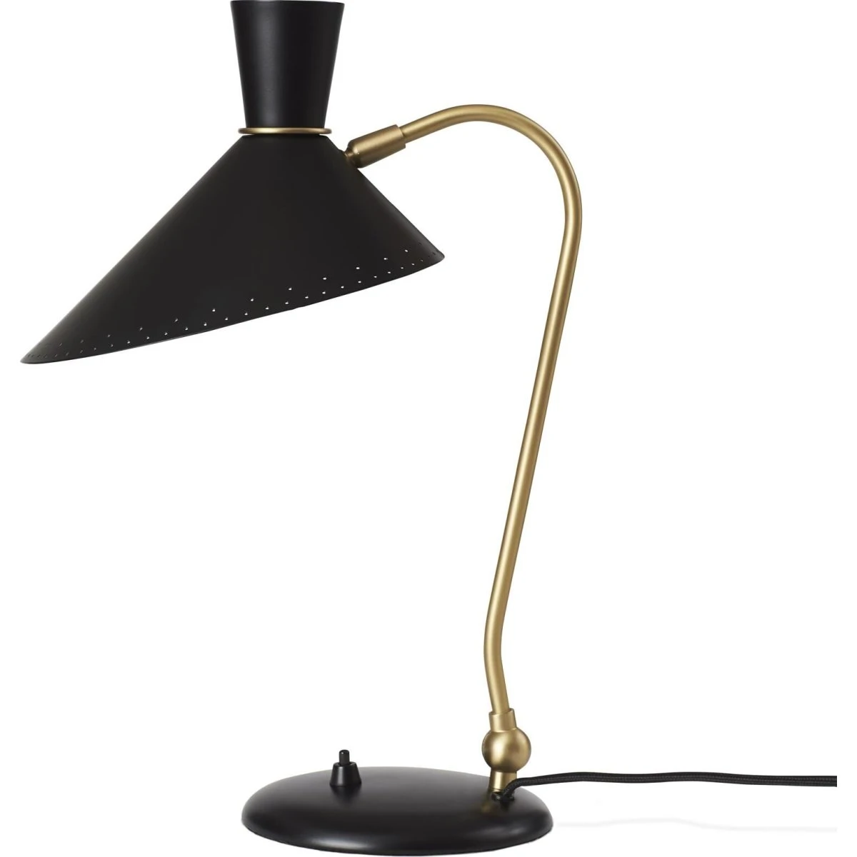 Warm Nordic Bloom Bordlampe Sort