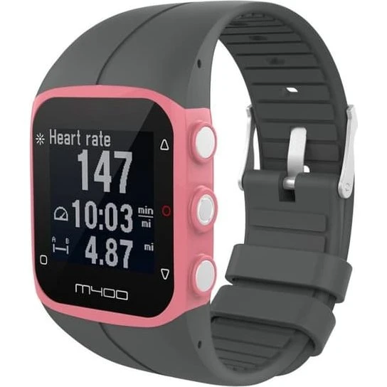 Polar M400 Silikone rem - Grå