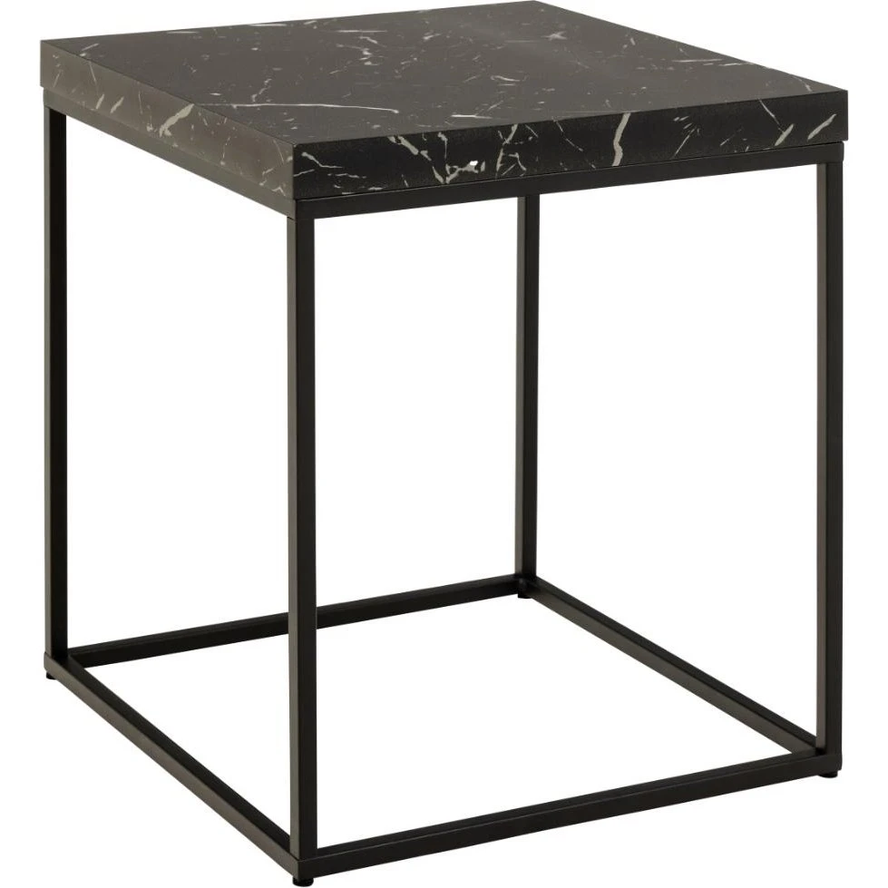 AC Design Furniture Barossa Sofabord - Sort Marmor & Stål