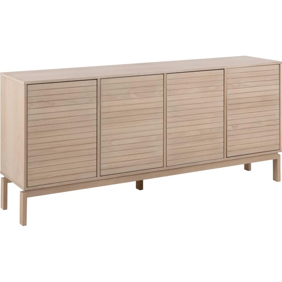 AC Design Furniture Linley skænk - Hvidpigmenteret eg - 180x40x80 cm
