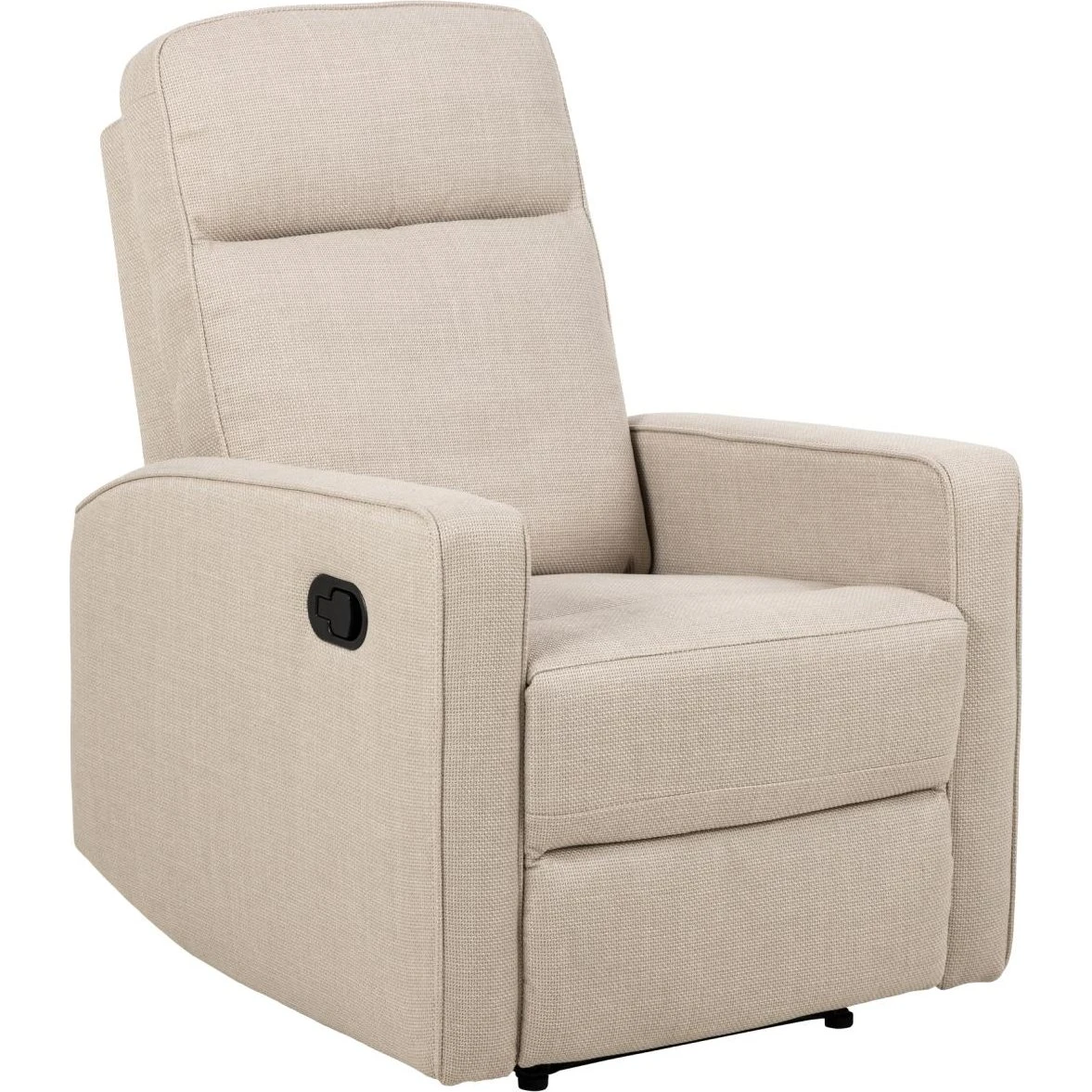 ACT NORDIC Asila Recliner - Beige stof & sort stål